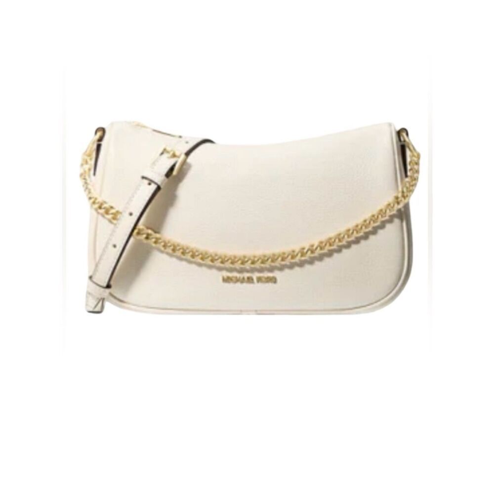 Michael Kors Cream Leather Bag